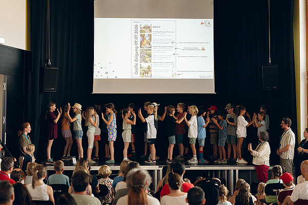 Große Zeigung an der Schöpflin Schule im Juli 2026