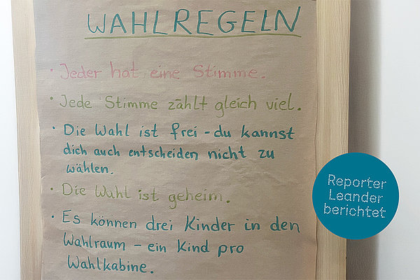 U-18 Wahl an der Schöpflin Schule