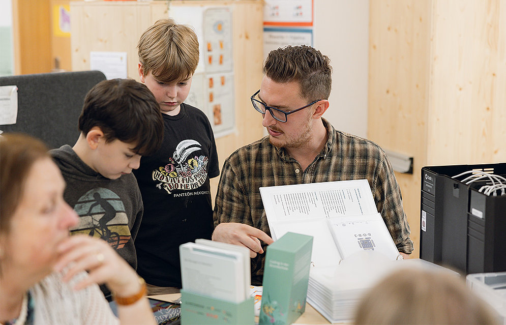 Große Zeigung Juli 2025 an der Schöpflin Schule