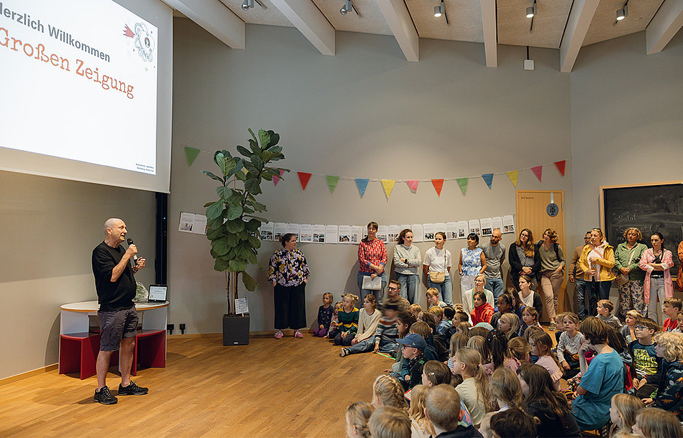 Große Zeigung Juli 2025 an der Schöpflin Schule